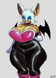 rouge the bat from sonic (series) by 00ketsui