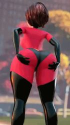 3d animated ass breasts disney elastigirl milf nude