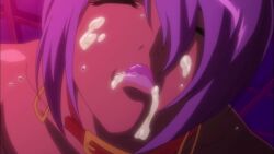 1girls aishwarya_ray animated cum cum_dripping_from_mouth cum_hungry cum_on_face cum_overflow cum_swallow cumslut dark_skinned_female edited female gokkun hentai koutetsu_no_majo_anneroze lilith-soft mouth_full_of_cum purple_hair shorter_than_10_seconds sound tagme video