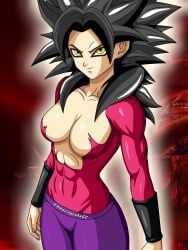 1girls amazinglukagc caulifla dragon_ball dragon_ball_super dragon_ball_z female solo solo_female tagme