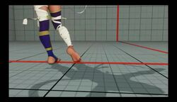 1girls 3d animated ass bandages dark_skin egyptian gloves menat_(street_fighter) no_sound purple_hair short_hair solo splits street_fighter street_fighter_v tagme video