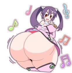 alpha_channel ass ass_bigger_than_body ass_bigger_than_head ass_bigger_than_torso ass_focus bare_ass bare_shoulders big_ass big_breasts blush blush_stickers boots breasts cleavage dancexmixer_(software) detached_sleeves digital_media dress dumptruck_ass elbow_gloves enormous_ass fingerless_elbow_gloves fingerless_gloves gigantic_ass gloves hair_accessory hair_between_eyes hair_ornament huge_ass hyper_ass large_ass large_breasts light-skinned_female light_skin looking_at_viewer looking_back massive_ass musical_note musical_notes open_mouth original original_character pale-skinned_female pale_skin pichipichi_(dancexmixer) purple_hair red_eyes skin_fang smile svenniehoek thick_thighs thigh_boots thunder_thighs thunderthighs transparent_background twintails wide_hips