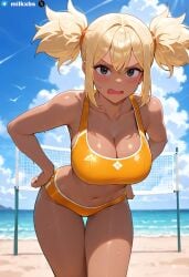 ai_generated bikini brawl_stars mandy_(brawl_stars) milkxbs tagme