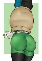 ass big_ass big_butt boku_no_hero_academia cell_junior dragon_ball_z female female_prey large_ass my_hero_academia prey_shaped_bulge pumping pumping_tail struggling struggling_prey struggling_to_get_out tail_bulge tail_vore tsuyu_asui tsuyu_asui_(hero_outfit) vore