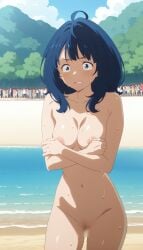 aerolae ai_generated breasts make_heroine_ga_oo_sugiru! naked_female nipples nude_female pussy vagina yanami_anna