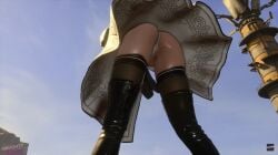 android ass booty eve_(stellar_blade) machine nier:_automata nier_(series) robot stellar_blade yorha_2b_(cosplay)