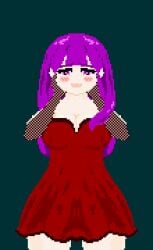 1futa accident animated average_sized_penis breasts bulge bulge_through_clothing cum cum_in_clothes cum_in_clothing cum_in_dress cum_on_breasts cum_on_self cum_through_clothes cum_through_clothing ejaculation embarrassed futa_only futanari hands_on_face handsfree_ejaculation intersex large_breasts looking_at_viewer low-angle_view original original_character pixel_animation pixel_art precum precum_bubble precum_drip precum_string precum_through_clothing premature_ejaculation premature_orgasm purple_eyes purple_hair solo spontaneous_ejaculation spontaneous_orgasm surprise_futa uncommon_stimulation unwanted_ejaculation