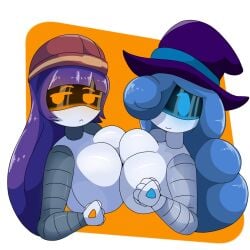 2girls doll_(murder_drones) female female_only murder_drones oc tagme