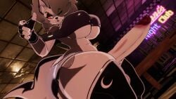 1futa 3d anthro big_breasts canid canid_demon from_below from_side furry futanari hair_over_one_eye helluva_boss huge_cock imminent_sex looking_at_viewer loona_(cryptiacurves) loona_(helluva_boss) low-angle_view pointing pointing_at_viewer pov sloppydragons solo tagme tail thick_thighs thigh_highs underboob vrchat white_body white_fur wide_hips
