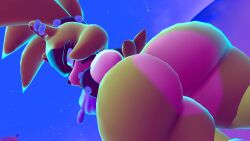 1girls 3d anthro ass_focus big_ass bottomless ear_piercing from_behind from_below furry piercing sloppydragons solo sonic_(series) surge_the_tenrec tagme tail thick_thighs vrchat wrist_cuffs