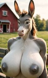 1female 1girls ai_assisted ai_generated anthro anthro_female anthro_focus anthro_only barnyard black_pupils brown_eyes brown_mane civitai coloredbin.ai coloredbin_ai donkey donkey_ears donkey_girl ears_up farm farm_background female female_anthro female_focus female_only front_view front_view_focus grey_areola grey_fur grey_hair grey_nipples huge_boobs huge_breasts huge_breasts humanoid humanoid_anthro humanoid_female large_boobs large_breasts large_tits looking_at_viewer massive_boobs massive_breasts massive_tits outdoor_exposure outdoor_nudity outdoors outside outside_nudity pink_nose plump_boobs plump_breasts plump_tits portrait realistic safari_girls seductive seductive_eyes seductive_gaze seductive_look solo solo_anthro solo_female solo_focus standing standing_position two_tone_fur two_tone_hair upper_body upper_body_focus upper_body_only white_fur white_hair white_underbelly