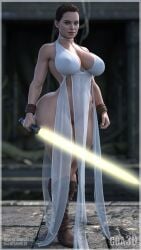1girls 3d big_ass big_breasts breasts bust busty cga3d chest curvaceous curvy curvy_figure disney erotichris female hips hourglass_figure huge_breasts large_ass large_breasts light-skinned_female light_skin lightsaber lucasfilm mature mature_female rey slim_thick star_wars the_rise_of_skywalker thick_thighs top_heavy voluptuous waist wide_hips