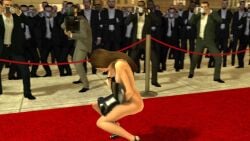 1girls 3d accidental_exposure animated ass brown_hair camera celebrity clothing clothing_damage covering_breasts covering_crotch crowd dress embarrassed embarrassed_nude_female enf exposed exposed_ass female going_commando human jenna_ortega longer_than_10_seconds masterzenus naked nude pale_skin paparazzi photographer public public_nudity pussy red_carpet sfm shoes_only shorter_than_30_seconds sound source_filmmaker stripped_naked suddenly_naked tagme tearing_clothes video wardrobe_malfunction