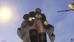 android ass booty eve_(stellar_blade) machine nier:_automata nier_(series) robot stellar_blade yorha_2b_(cosplay)