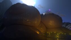 big_ass big_breasts breasts emiliafert female giant_ass giant_breasts giant_nipples giant_thighs giantess giantess_growth giantess_milf huge_ass huge_belly huge_breasts huge_thighs mamamei unaware