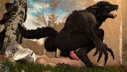 3d_(artwork) anal anal_sex animal_genitalia animal_penis armada_(artist) armor ass balls bedroom_eyes being_watched bethesda_game_studios big_balls big_butt canid canine canine_genitalia canine_penis claws crouching digital_media_(artwork) duo ears_down female forest garry's_mod genitals grass headgear helmet hi_res hiding hiding_behind_object human human_on_bottom human_on_humanoid humanoid humanoid_penetrated interspecies looking_at_another looking_at_partner looking_back looking_back_at_another looking_back_at_partner lying lying_on_ground mace male male/male mammal melee_weapon microsoft monster mythological_canine mythological_creature mythology narrowed_eyes nature on_back on_bottom on_ground on_top open_mouth penetration penile penile_penetration penis penis_in_ass pivoted_ears plant power_bottom pubes reverse_cowgirl_position seductive sex shield skyrim skyrim_werewolf tail the_elder_scrolls tongue tongue_out tree weapon werecanid werecanine werecreature werewolf yellow_eyes