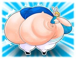1girls adventure_time ass blonde_hair breasts cartoon_network chubbyconnieart colossal_ass female female_focus female_only fionna_and_cake fionna_the_human_girl hat hips hyper hyper_ass hyper_breasts kneesocks large_ass large_breasts looking_at_viewer looking_back sideboob skirt slapping_ass slapping_butt socks thick_thighs thighs