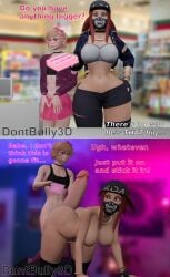 1boy 1boy1girl 1girl1boy 1girls 3d 3d_(artwork) akali alternate_version_available azazel_(dont_bully) balls blender blender_(artwork) blender_(software) boobs_out breasts breasts_out buying_condoms clothed clothed_female clothed_male comic_strip condom condom_too_small condom_wrapper convenience_store covered_mouth curvy_female curvy_hips dark_red_hair dialogue doggy doggy_style doggy_style_position doggy_style_sex doggystyle_position dont_bully_(artist) face_mask female femboy femboy_on_female femboydom hat huge_balls huge_cock huge_testicles hung_femboy hyper_penis imminent_penetration imminent_sex impossible_fit k/da_akali k/da_all_out_series k/da_series large_balls large_breasts large_penis large_testicles league_of_legends light-skinned_female light-skinned_male light_skin long_ponytail male mask_over_mouth massive_cock massive_penis oversized_penis partially_clothed partially_clothed_female partially_clothed_male partially_nude partially_undressed penis ponytail strawberry_blonde_hair testicles text thick_thighs thoughts viewer viewer_pov voluptuous voluptuous_female