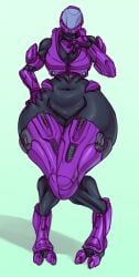 1girls alien alien_girl drasai female_sangheili halo_(series) oc sangheili thick_thighs