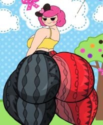 ass ass_body ass_focus big_ass big_butt biggy_deez bubble_butt crumbs_sugar_cookie doll doll_girl edit edited edited_image fat_ass fat_butt flare_pants flirty flirty_eyes forbidden_pants huge_ass huge_butt lalaloopsy looking_at_viewer looking_back massive_ass massive_butt massive_hips massive_thighs pink_hair plump_ass plump_butt sexy sexy_butt sexy_hips sexy_thighs smile solo thick_ass thick_butt thick_hips thick_thighs tight_clothes tight_clothing tight_pants wide_hips wide_thighs