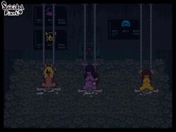 anthro breeding chains cum_inside deltarune gangrape impregnation kris_(deltarune) kris_female_(deltarune) noelle_holiday ovum pregnant pregnant_sex rape sperm spitroast suicidalpixel susie_(deltarune) tagme vaginal_penetration vessel_(deltarune) video