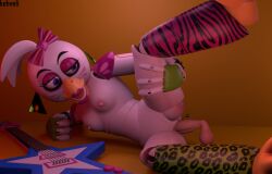 glamrock chica (fnaf) from five nights at freddy's by ashleyorange