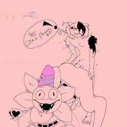 2boys anal cosplay crossover_cosplay crossover_pairing crossover_ship dandy's_world dandy_(dandy's_world) furry gay hat hooves jackal jackalman mononobe_no_futo much_tag roblox sex taoist text thundercats twisted_dandy_(dandy's_world) yaoi