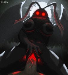 mothman from mythology by dhalek