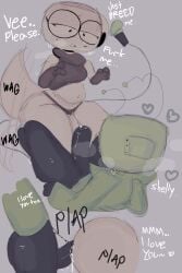 1futa 1girls anal_sex begging_for_sex breasts cock dandy's_world dinosaur excited_female female fossil gloves in_love leaking_cum leaking_precum male object_head panties penis plap roblox robot_futa robot_girl scarf shell shellvision shelly_(dandy's_world) sitting_on_lap solo007_(artist) tail tailwag tv tv_head vee_(dandy's_world) wagging_tail