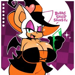 rouge the bat from sega by legendofnerd