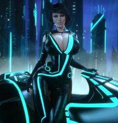 olivia wilde from tron by vaako