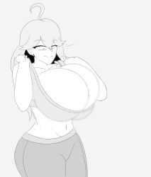 hana azuna (hitama) from original by hitama