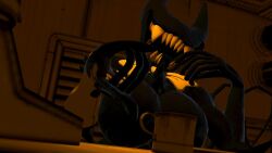 3d 3d_model bendy_and_the_dark_revival bendy_and_the_ink_machine bendy_fem cally3d cryptiacurves demon demon_girl devil eyeless eyeless_character eyeless_female female female_focus female_only ink ink_demon joey_drew_studios no_bra no_eyes sharp_claws sharp_teeth snake_tongue solo solo_female solo_focus south_shaed_(dreams_come_true_studio) teeth_showing tongue_out vr vr_media vrc vrchat vrchat_avatar vrchat_media vrchat_model