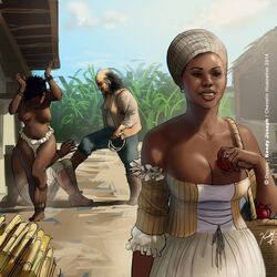 Dark-Skinned Female Rule 34 Image