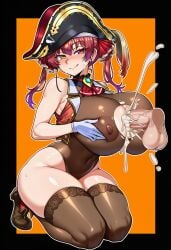 houshou marine from hololive by sleepingslop