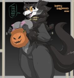 delphox from halloween by zerofox1000