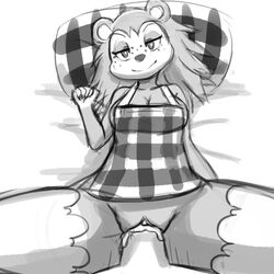 sable able from animal crossing by lumineko