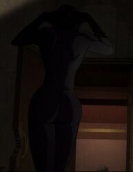 1girls ass ass_focus batman:_the_long_halloween batman_(series) big_ass big_butt bodysuit cat_ears catwoman dat_ass fat_ass female fit_female from_behind hourglass_figure selina_kyle skin_tight superheroine thick thick_ass tight_clothing wide_hips