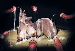 1girls 2024 6boys alternate_version_at_source alternate_version_available animal_genitalia animal_penis anthro anthro_female anthro_only belly big_breasts big_nipples big_penis breasts common_hippopotamus completely_naked completely_naked_female completely_nude completely_nude_female cum cum_drip cum_on_ass cum_on_body cum_on_breasts cum_on_face cum_on_lower_body cum_on_upper_body curvaceous curvy curvy_female dreamworks dreamworks_animation excessive_cum extinctyellow eyelashes female female_anthro female_focus genitals gloria_the_hippopotamus grey_body hippopotamid hippopotamus horsecock lying_on_ground lying_on_side madagascar_(series) mammal mammal_humanoid nude nude_female overweight overweight_anthro overweight_female penis red_penis thick_thighs tongue_out veiny_penis voluptuous voluptuous_female watermark wide_hips