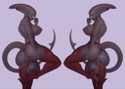 1dickgirl 1futa 2futas 5_toes absurd_res after_anal after_sex alien alien_(franchise) alien_futa alien_humanoid alien_only anus ass asshole athletic athletic_gynomorph athletic_intersex back back_view backsack balls ballsack big_ass big_balls big_breasts big_butt big_penis bodily_fluids breasts bubble_butt butt butt_grab claws clothed clothing cock cum cum_drip cum_in_ass cum_inside cum_on_balls cum_on_butt cum_on_feet cum_string cumshot dangerous dangling dickgirl dripping drooling duo ejaculation erect_nipples exposed_breasts eyeless fangs feet feet_on_balls flaccid foot_fetish foot_focus foot_on_balls futa_only futa_sans_pussy futanari garter_belt garter_straps genital_fluids genitals glans grabbing grin gynomorph hand_on_butt hand_on_own_butt hi_res huge_balls huge_butt huge_cock huge_penis humanoid humanoid_feet humanoid_genitalia humanoid_penis intersex legwear lips looking_back meheheehehe messy mia_(xxxstxxx) mostly_nude muscular muscular_gynomorph muscular_humanoid muscular_intersex nails nipples not_furry penis perineum perineum_bulge plantigrade precum precum_drip precum_string presenting presenting_anus presenting_balls presenting_hindquarters raised_tail rear_view red_clothing saggy_balls saliva saliva_string seductive sharp_nails sharp_teeth simple_background skimpy smile smooth_balls smooth_penis smooth_skin soles standing stockings tail tail_anus teeth thick_penis thick_thighs thigh_highs thighhighs toe_claws toes torn_clothing weapon_tail weyland_yutani wide_hips xenomorph
