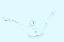 aayla_secura anal_fingering black_and_white female high_heels jedi jedi_master jedi_padawan looking_pleasured star_wars twi'lek