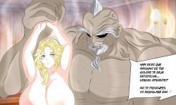 aphrodite_(shuumatsu_no_valkyrie) breasts female record_of_ragnarok shuumatsu_no_valkyrie the_goblin_cabin_(mclovintrue) zeus zeus_(shuumatsu_no_valkyrie)
