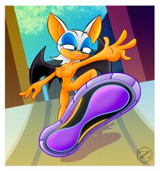 extreme_gear female naked_female nude nude_female reference role_reversal rouge_the_bat skateboard smug_face sonic_(series) sonic_the_hedgehog_(series) streaking the_simpsons_reference zarnacius