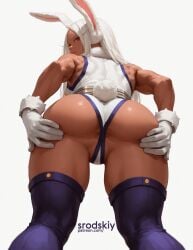 1girls ai_generated anus ass bent_over bunny_ears bunny_girl female hentai mature_female mirko muscular muscular_female my_hero_academia pov rear_view sexy sexy_pose sitting_on_face spread_ass srodskiy tagme viewed_from_below vulgar