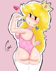 cxmisteriom_(artist) paper_mario paper_peach princess_peach tagme