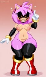 ai_art ai_generated amy.exe amy_rose angelauxes angelauxes_(ai_generated) black_sclera blood_on_face blood_stain boots breasts breasts_out creepy_smile creepypasta full_body gloves jinu_(style) looking_at_viewer naked naked_female nude_female pillar_chase_2 pink_fur pink_hair red_eyes sega sonic.exe sonic.exe_(series) sonic_(series) sonic_the_hedgehog_(series) thick_thighs thorn_(pillar_chase_2)