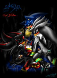 anthro blue_fur furry group group_sex hedgehog male mammal mimy92sonadow sex shadow_the_hedgehog silver_the_hedgehog sonic_(series) sonic_the_hedgehog tagme threesome yaoi