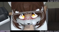 1boy 1girls 2025 3d blush dated deepthroat deer doe_(alfa995) dr._doe’s_chemistry_quiz female_focus furry gloves letterbox moosty penis pov roblox robloxian saliva saliva_on_penis tagme white_clothing