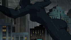1girls ass ass_focus batman:_the_long_halloween batman_(series) big_ass big_butt bodysuit cat_ears catwoman dat_ass fat_ass female fit_female from_behind hourglass_figure selina_kyle skin_tight superheroine thick thick_ass tight_clothing wide_hips
