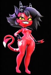 3d 3d_(artwork) ai ai_art ai_generated helluva_boss millie_(helluva_boss) novelai